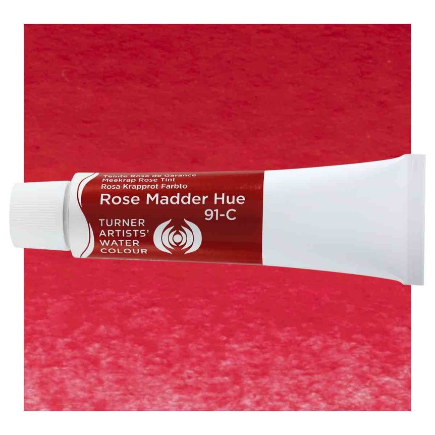 Turner Professional Watercolor - Rose Madder Hue, 15ml Tube
