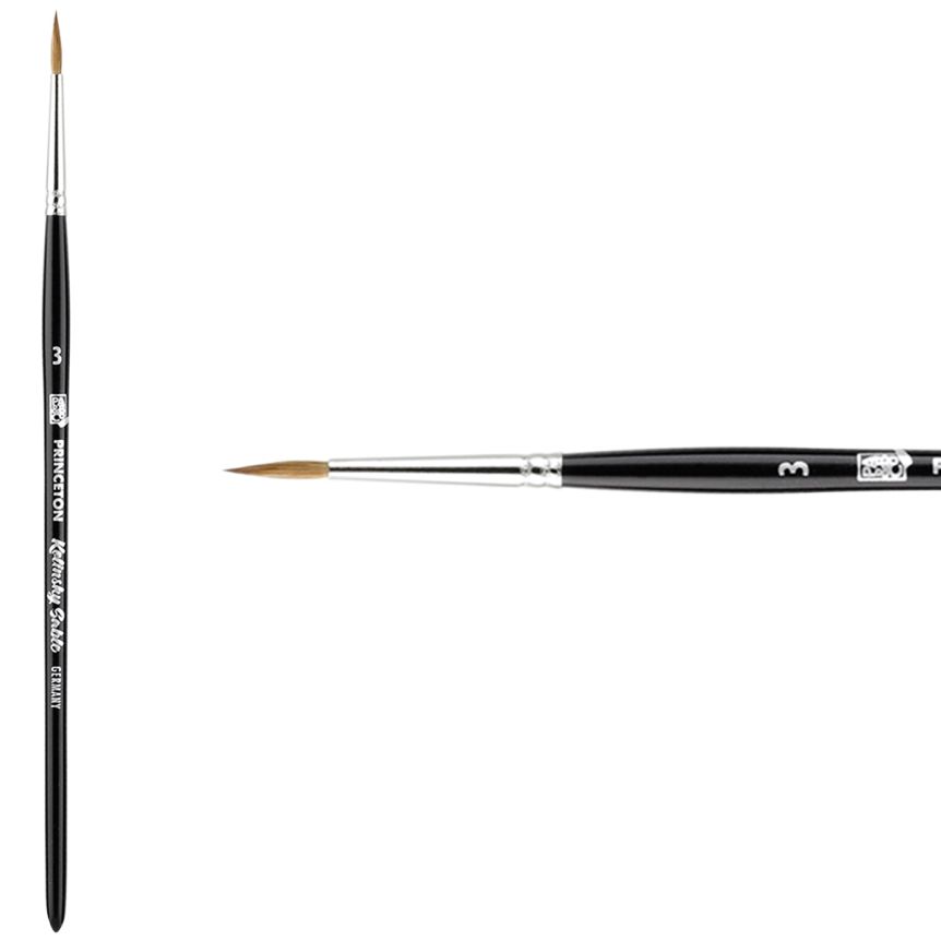 Princeton Series 7050 Kolinsky Sable Brushes | Jerry's Artarama