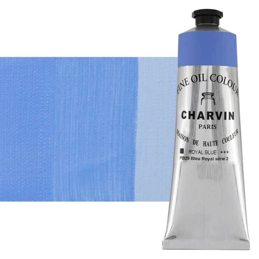 Royal Blue 150ml Tube Fine Artists Oil Paint by Charvin
