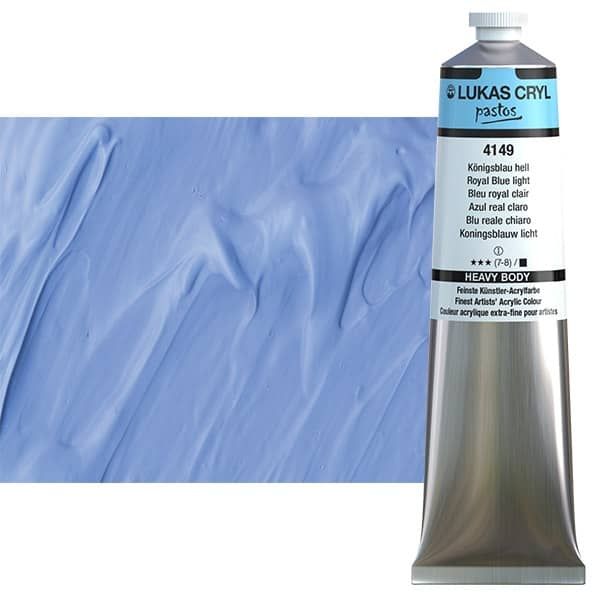 Royal Blue Light 200ml LUKAS CRYL Pastos Acrylics