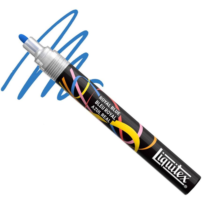 Liquitex Marker - Royal Blue, Bullet Tip, 2 mm