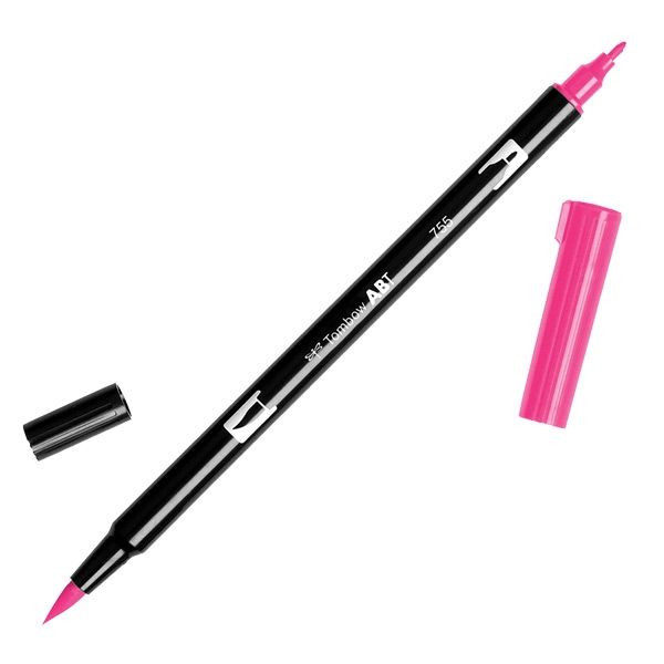 Tombow Dual Brush Pen Rubine Red