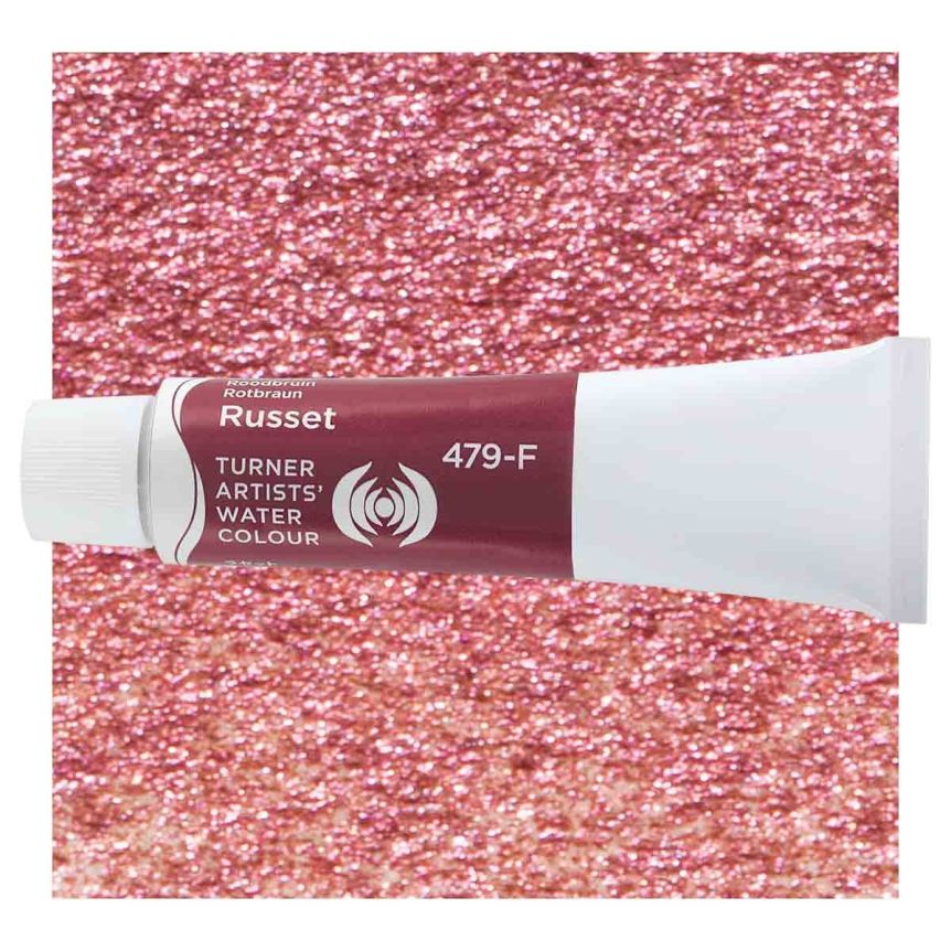 Turner Professional Watercolor - Russet, 15ml Tube