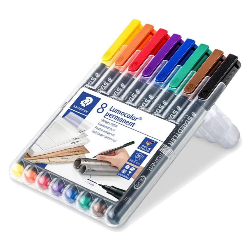 Sharpie Sharpie Pens, Fine Point (0.4mm), Assorted Colours, 8 Pack