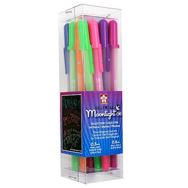 Sakura Gelly Roll Moonlight Pens Set of 15 Assorted Colours