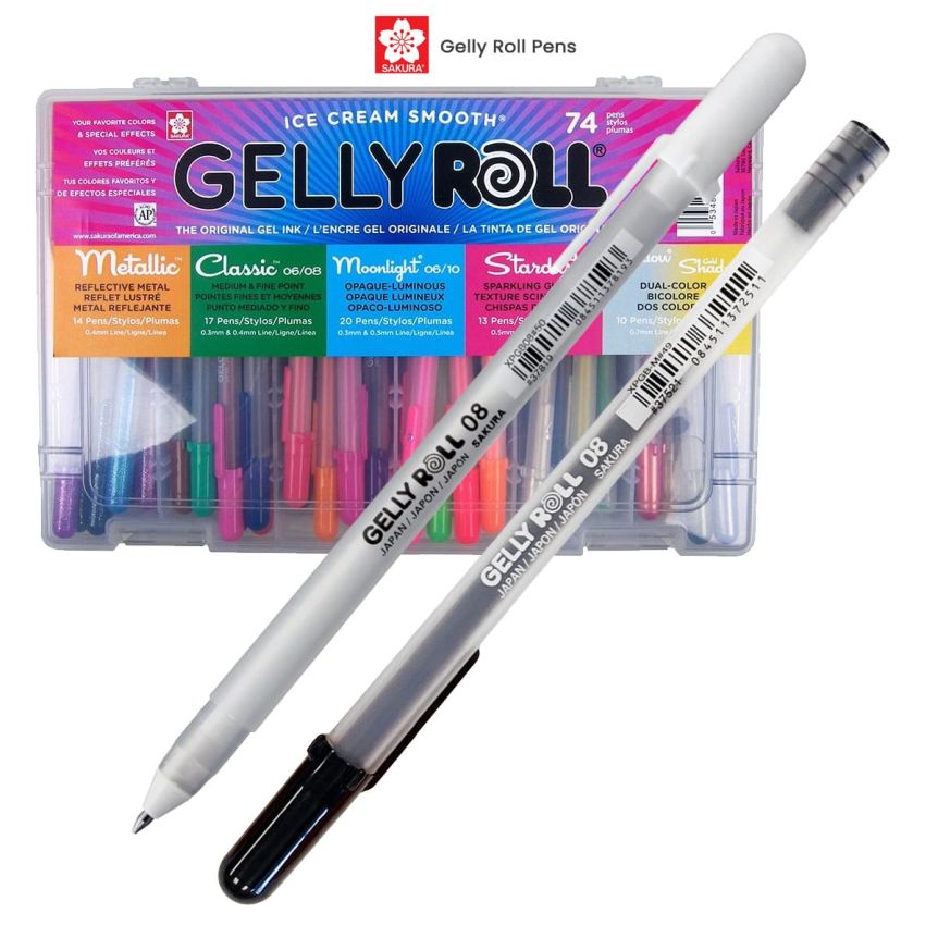 residuo popurrí Instalar en pc Sakura Gelly Roll Pens & Sets | Jerry's Artarama
