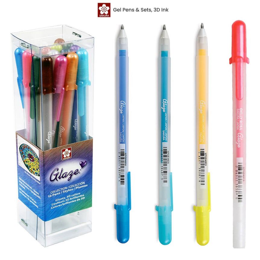 Sakura Gelly Roll Pens - Assorted Colors, Set of 5