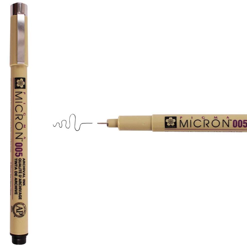 Sakura Pigma Micron Pen (005) .20 mm, Black