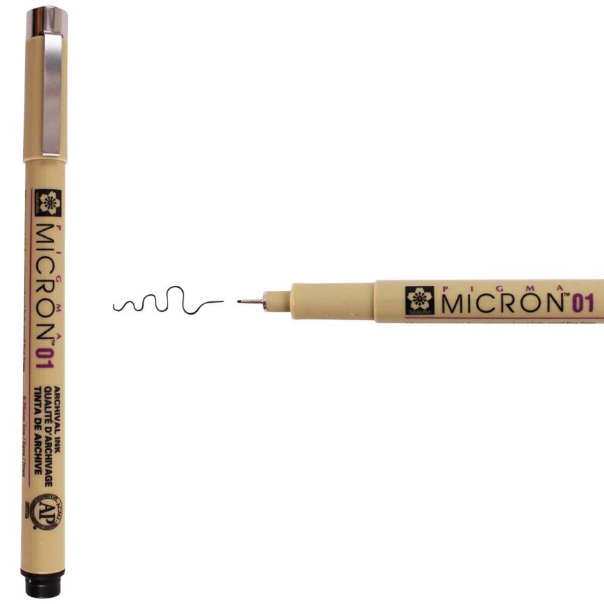 Sakura Pigma Micron Pen (01) .25 mm, Black