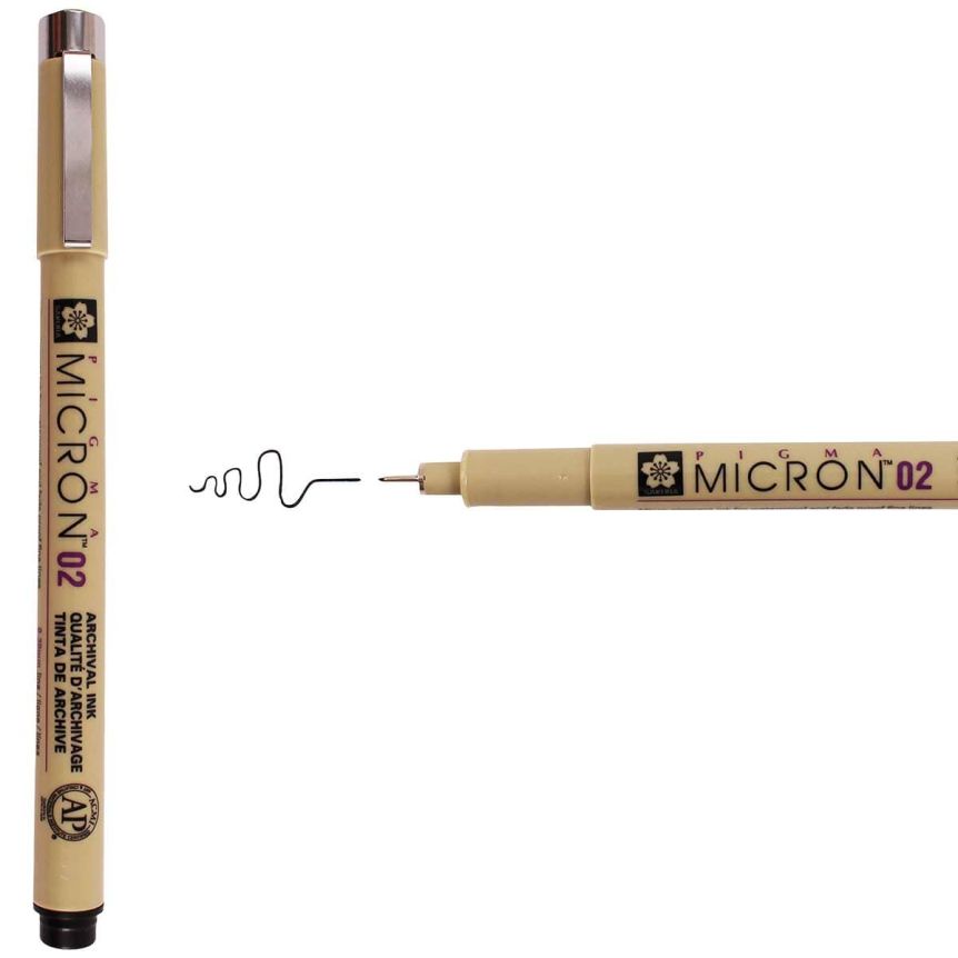 Sakura Pigma Micron Pen (02) .30 mm, Black