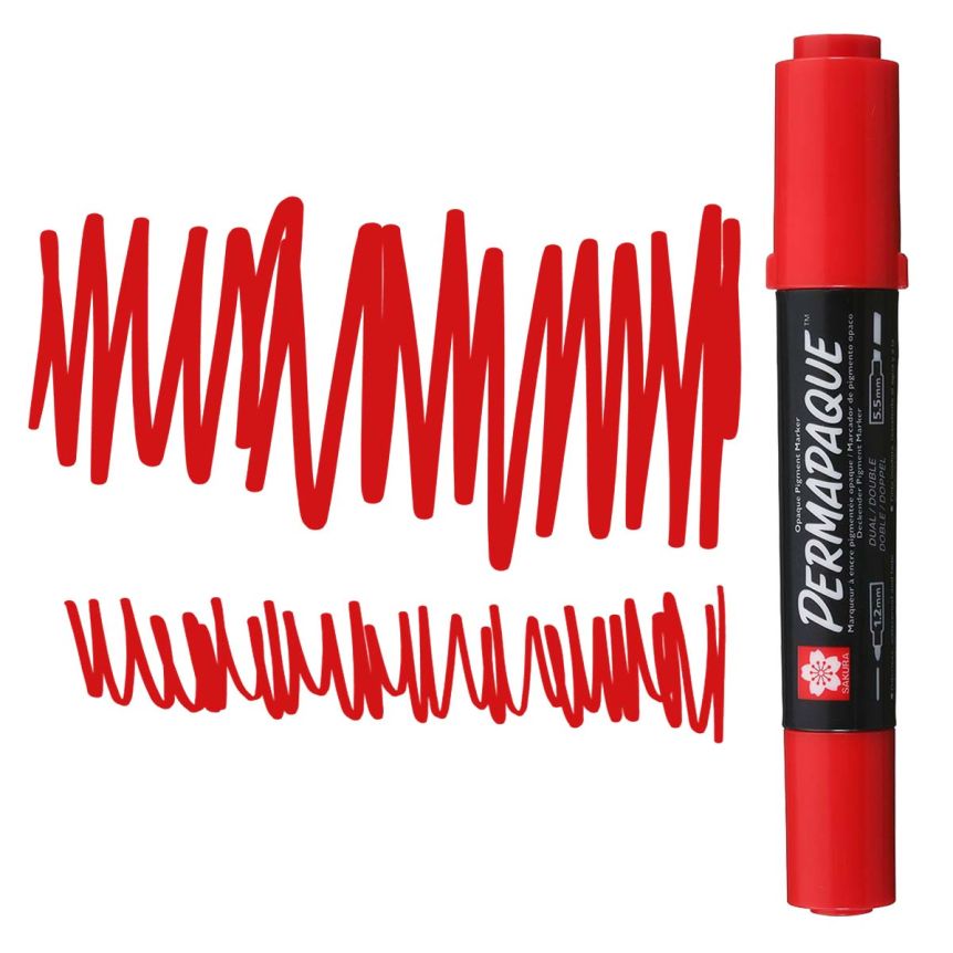 Sakura Permapaque Art Marker - Red