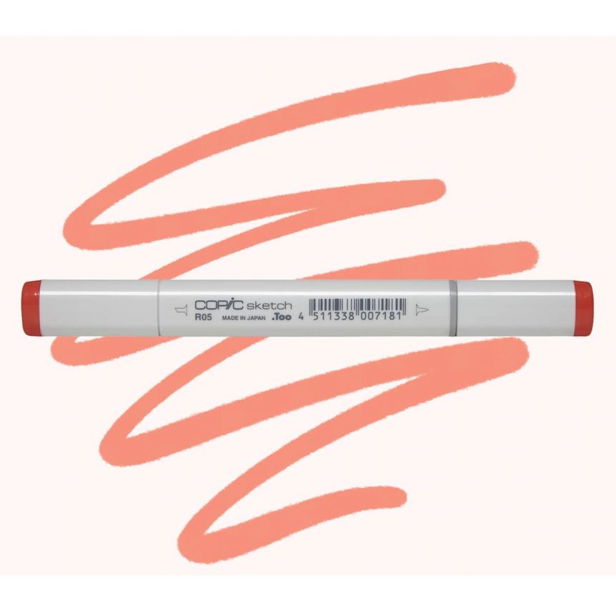 COPIC Sketch Marker R05 - Salmon Red
