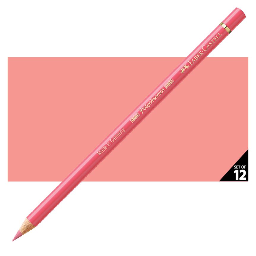 Faber-Castell Polychromos Pencil, No. 130 - Salmon (Box of 12)
