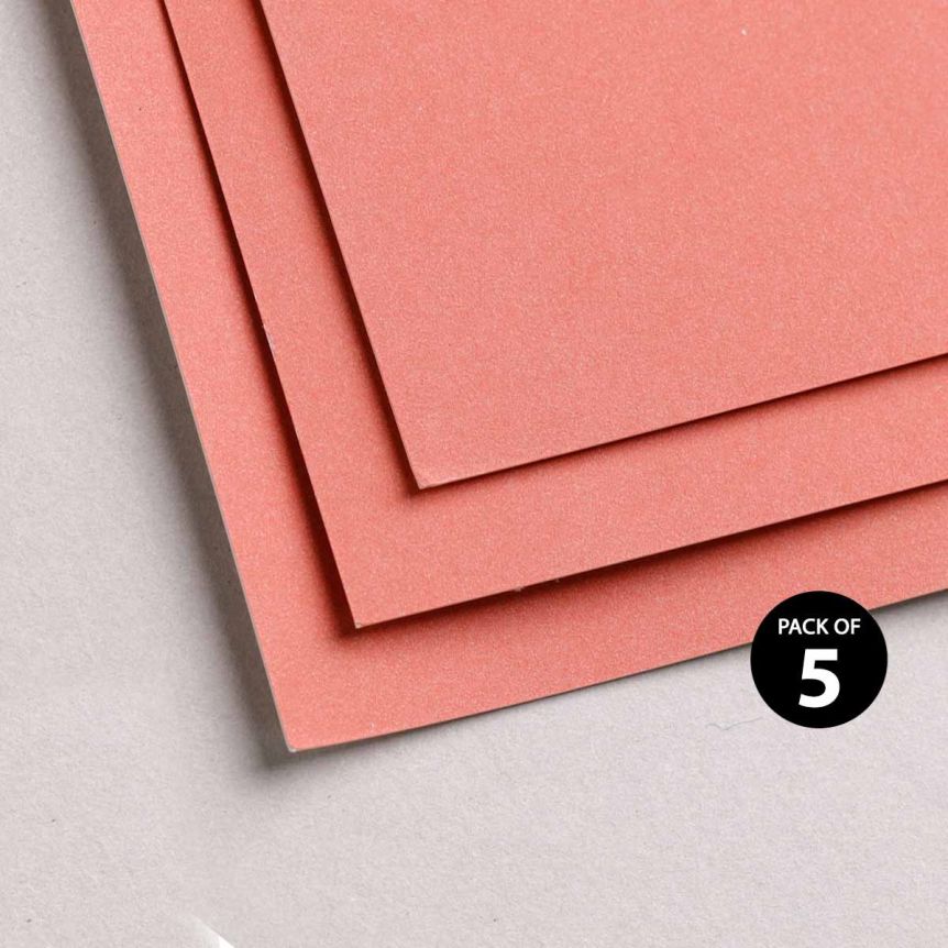 Pastelmat Sheet – Sanguine Red, 50x70cm (Pack of 5)