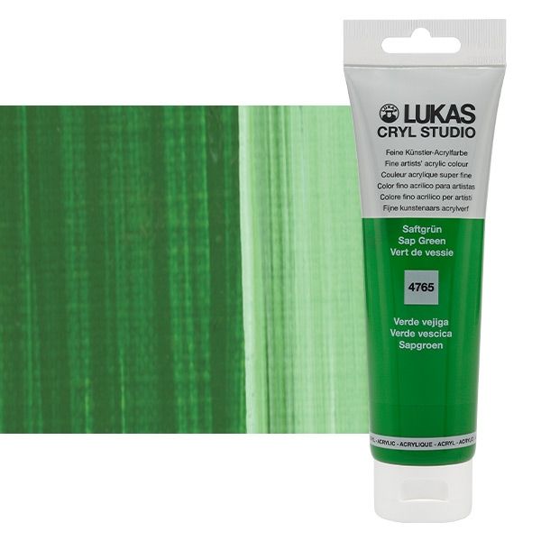 LUKAS CRYL Studio 125 ml Tube - Sap Green