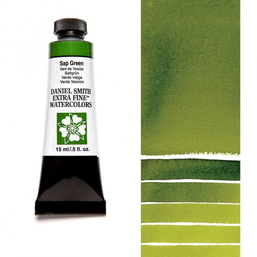 Daniel Smith Extra Fine Watercolor - Sap Green, 15 ml Tube