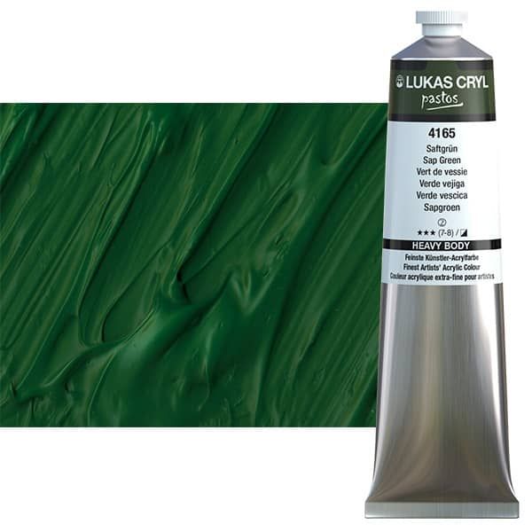 Sap Green 200ml LUKAS CRYL Pastos Acrylics