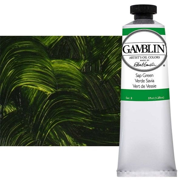 Gamblin Artists Oil Paint Colour Greens 37-150ml Tubes - Choose