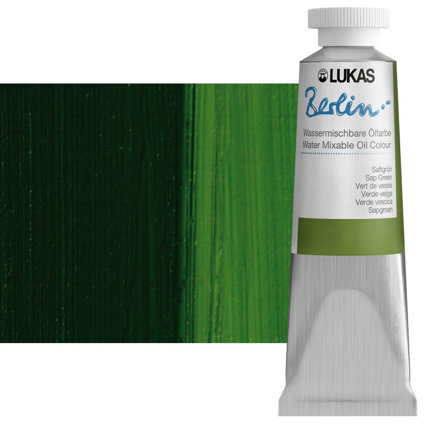 LUKAS Berlin Water Mixable Oil Sap Green 37 ml Tube