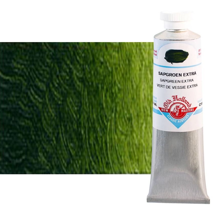 Old Holland New Masters Classic Acrylic Colors Sap Green Extra 60 ml