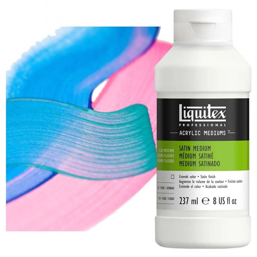 Liquitex Acrylic Additive 8 oz Satin Medium