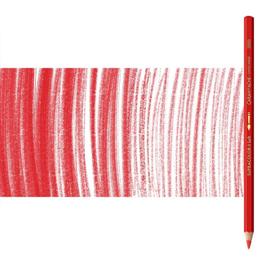 Supracolor II Watercolor Pencils Individual No. 070 - Scarlet