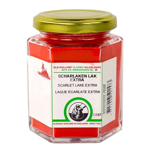 Old Holland Classic Pigment Scarlet Lake Extra 75g