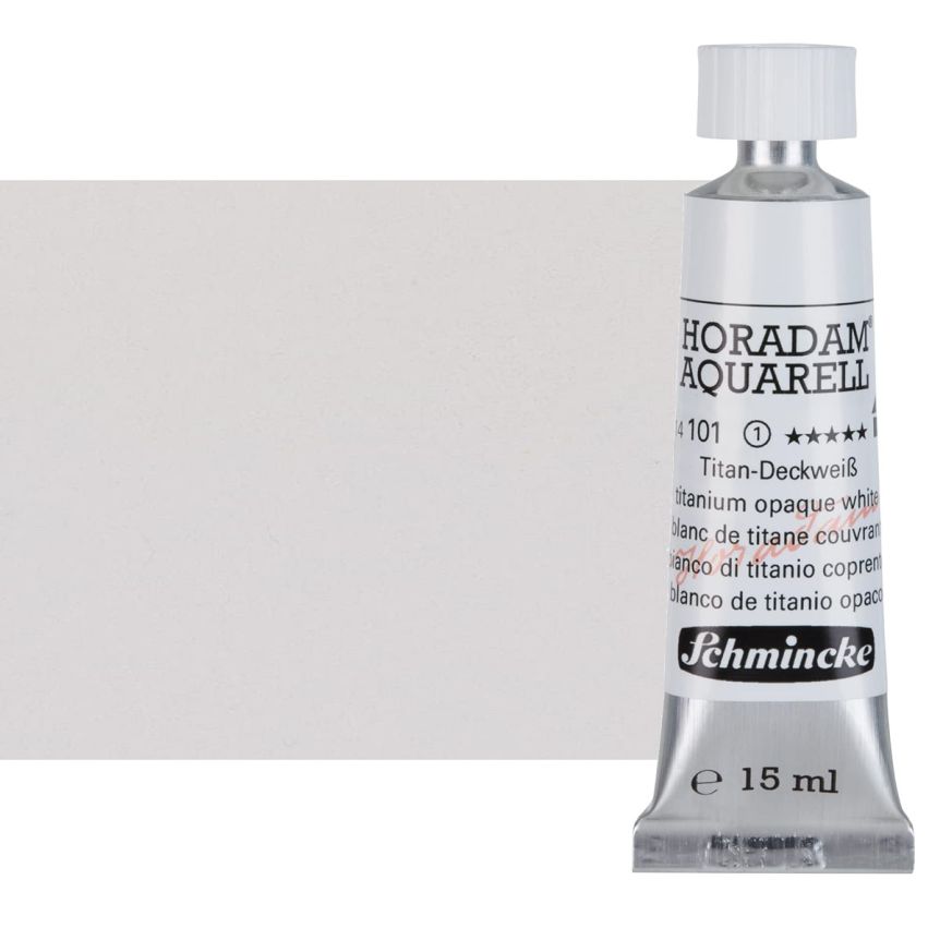 Schmincke Horadam Watercolor - Titanium Opaque White, 15ml