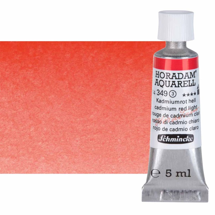 Schmincke Horadam Watercolor - Cadmium Red Light, 5ml