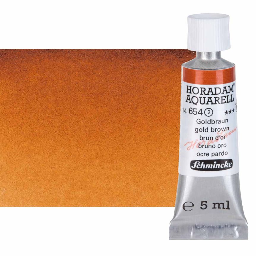 Schmincke Horadam Watercolor - Gold Brown, 5ml