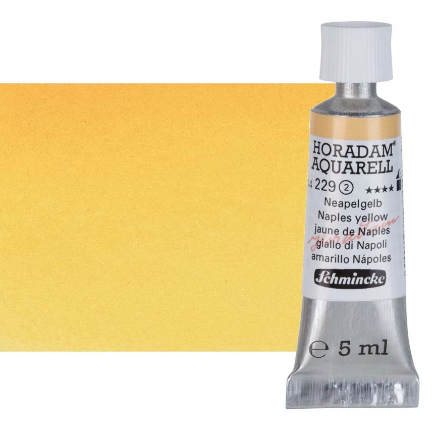 Schmincke Horadam Watercolor - Naples Yellow, 5ml