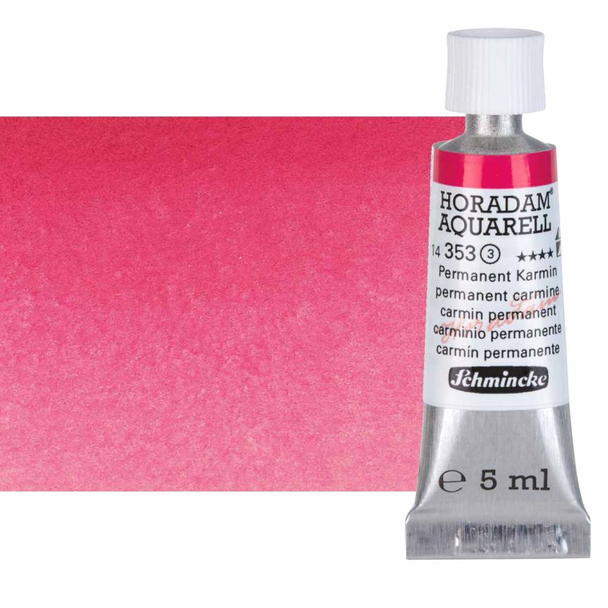 Schmincke Horadam Watercolor - Permanent Carmine, 5ml