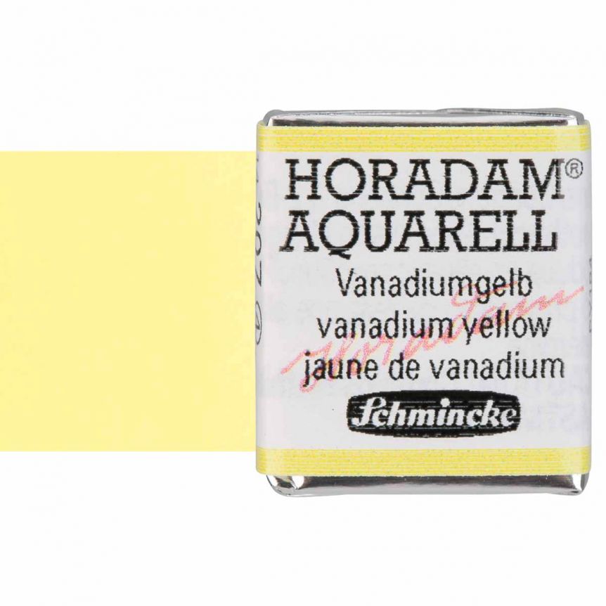 Schmincke Horadam Watercolor Vanadium Yellow Half-Pan
