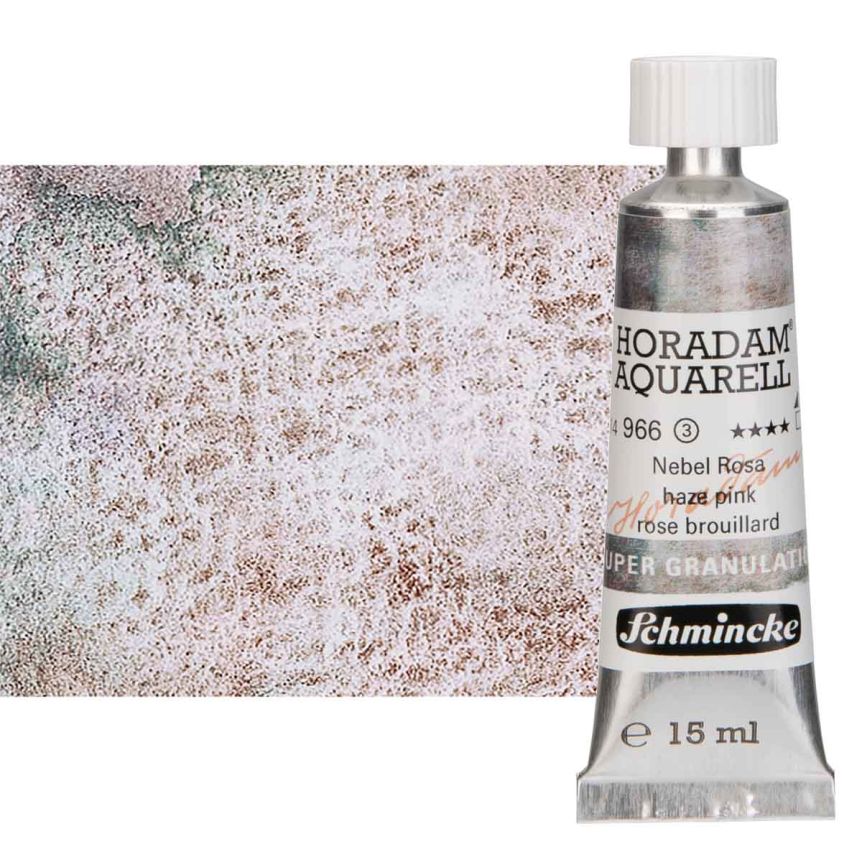 Horadam Super Granulating Watercolor - Haze Pink, 15ml Tube