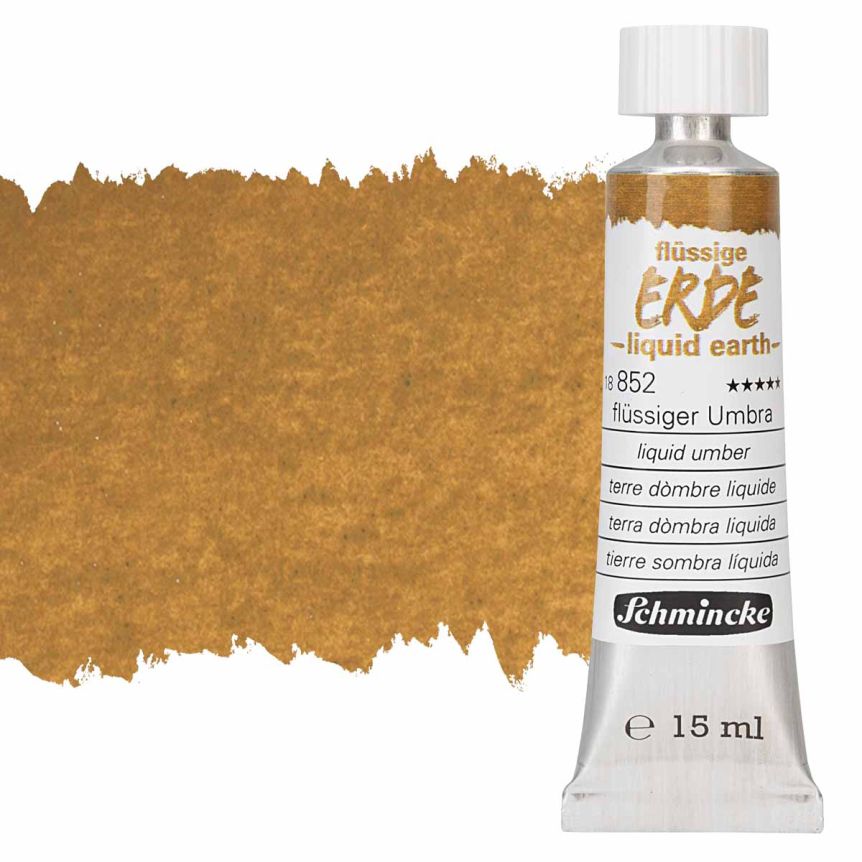 Schmincke Liquid Earth - Umber, 15ml Tube