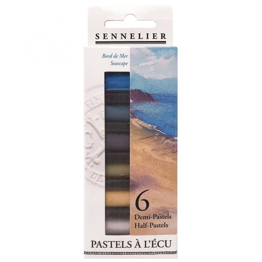 Sennelier Soft Pastel Half Stick Set Seascape