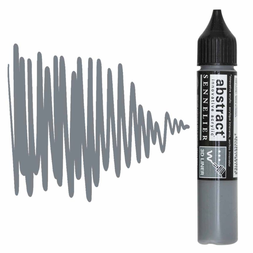 Sennelier Abstract Acrylic Liner 27ml Neutral Grey
