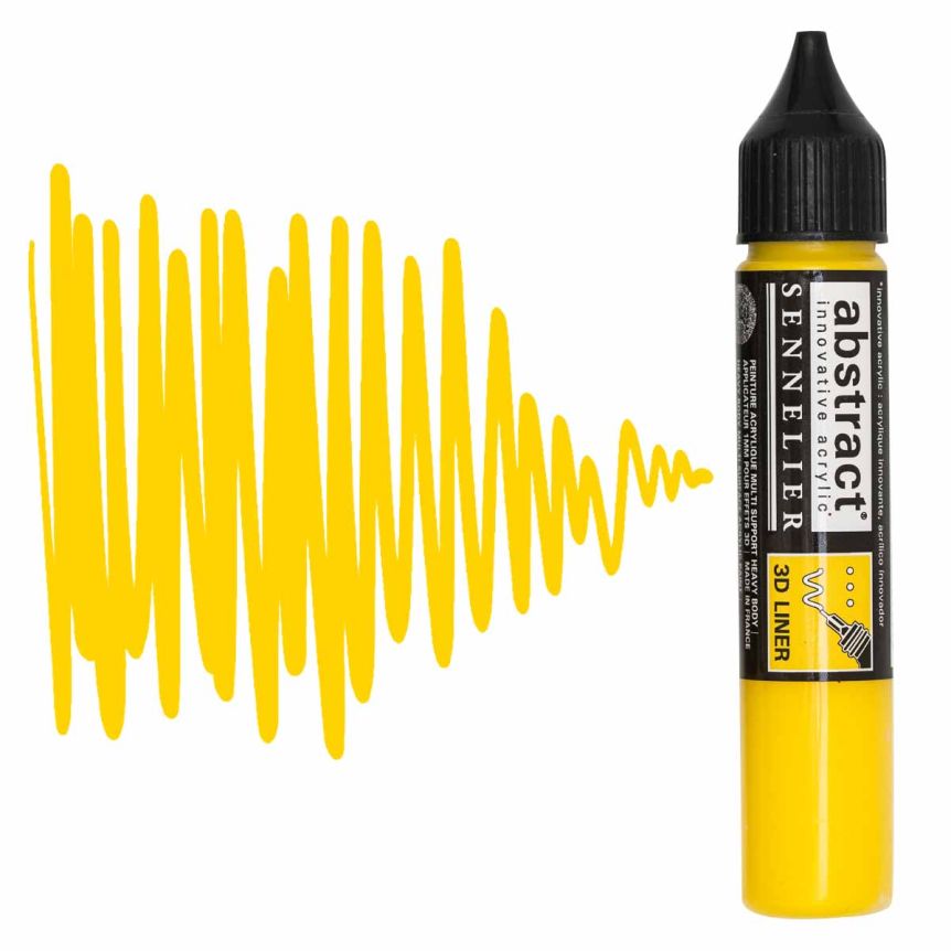 Sennelier Abstract Acrylic Liner 27ml Primary Yellow