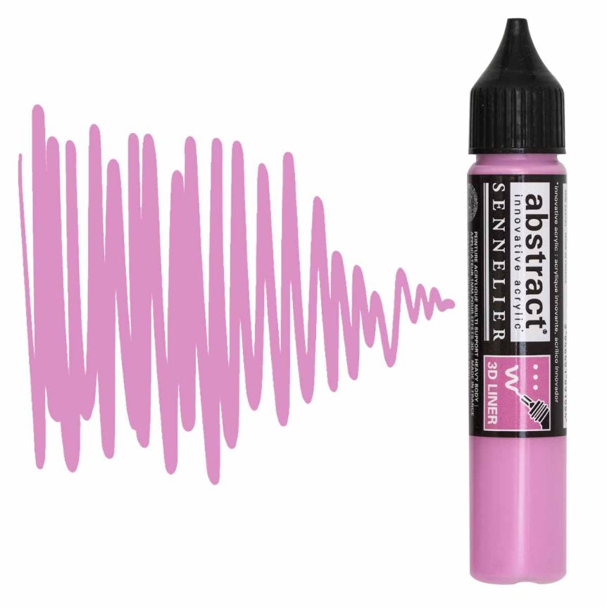 Sennelier Abstract Acrylic Liner 27ml Quinacridone Pink