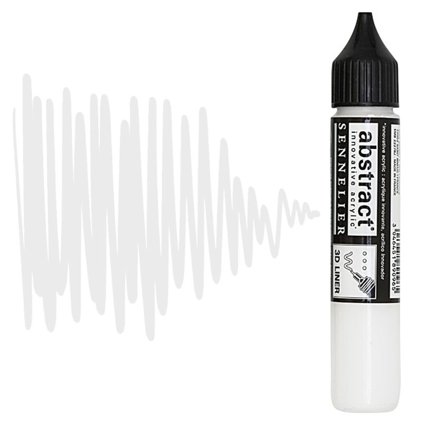 Sennelier Abstract Acrylic Liner 27ml Titanium White