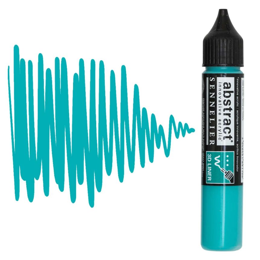 Sennelier Abstract Acrylic Liner 27ml Turquoise