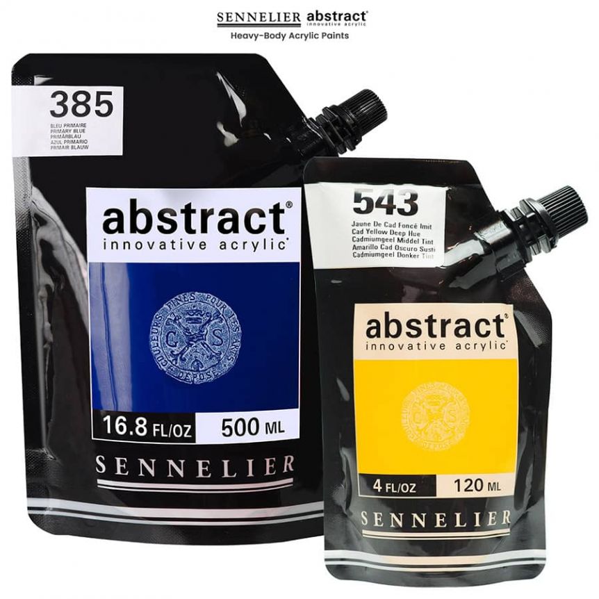 Sennelier Abstract Acrylic Ink - Set of 5, 1 oz