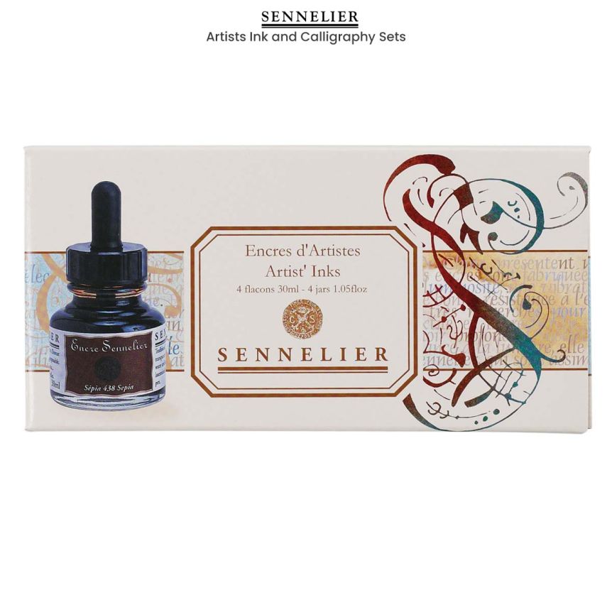 Shellac Artist Inks (Set of 4)