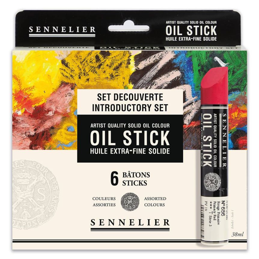 Sennelier Oil Paint Sticks - Paint Range & Mediums