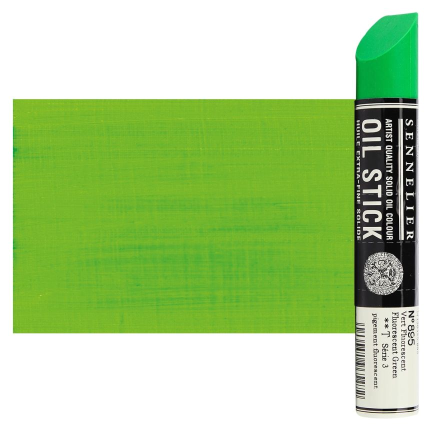 Fluorescent Green, 38ml Sennelier Extra Fine Solid Oil Stick 