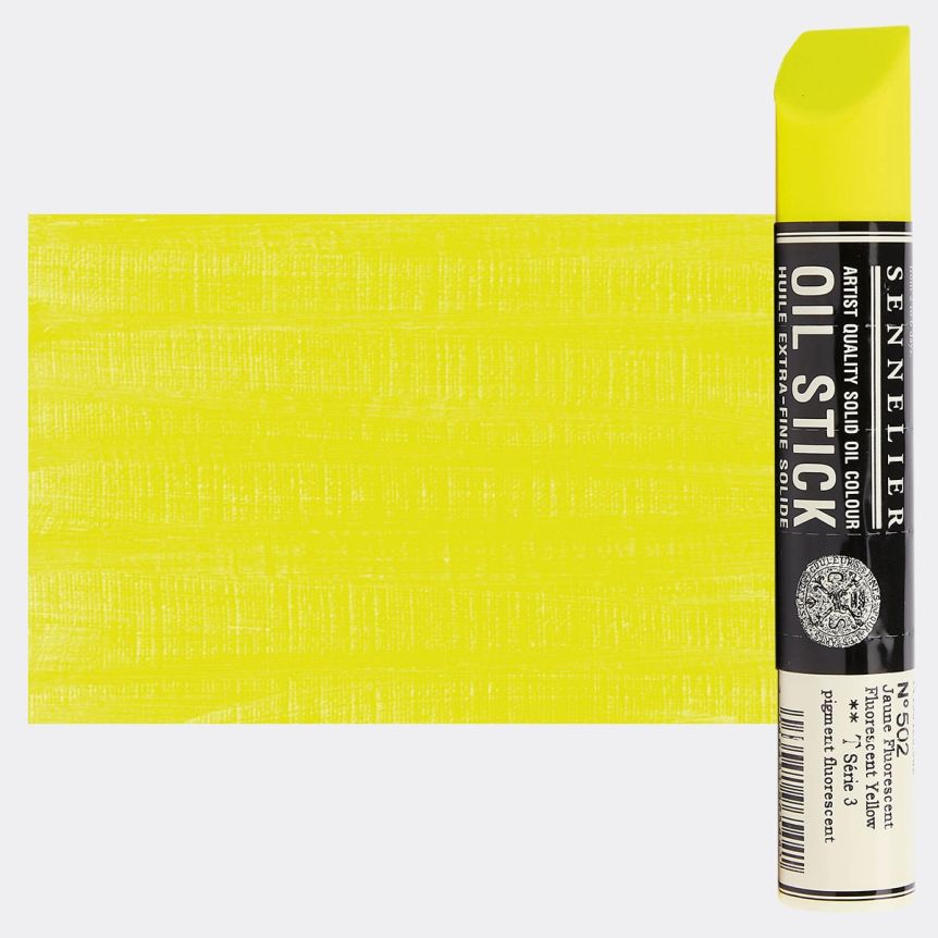 Fluorescent Yellow, 38ml Sennelier Extra Fine Solid Oil Stick