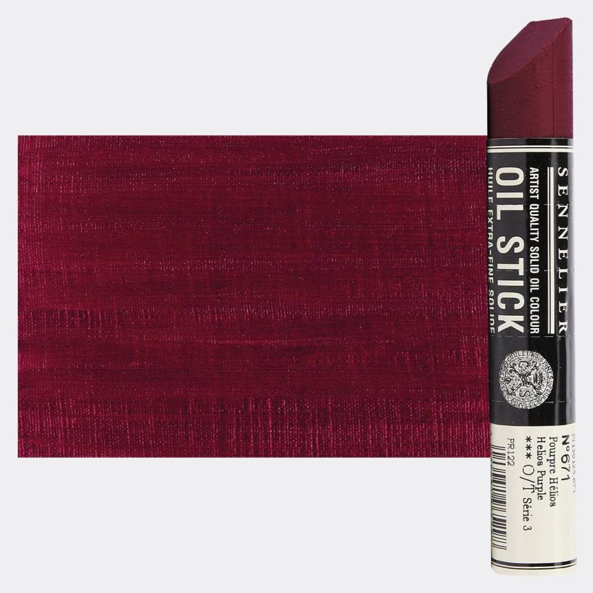 Helios Purple, 38ml Sennelier Extra Fine Solid Oil Stick 