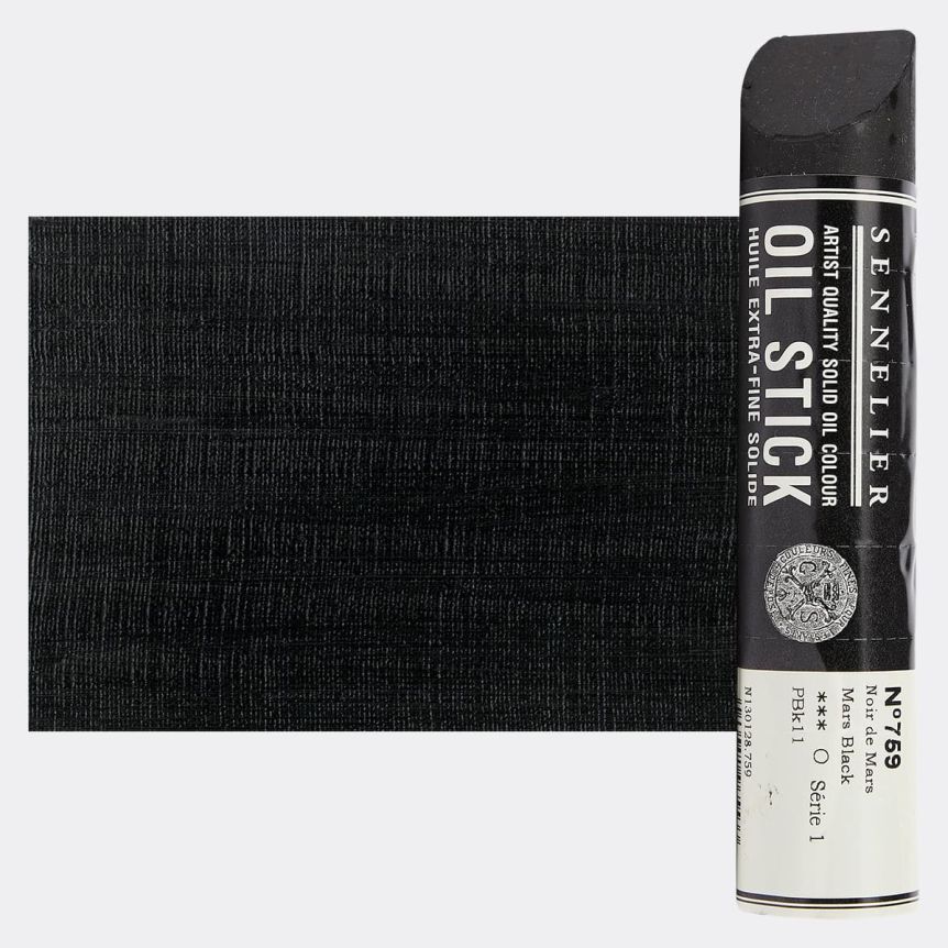 Mars Black, 96ml Sennelier Giant Solid Oil Stick 