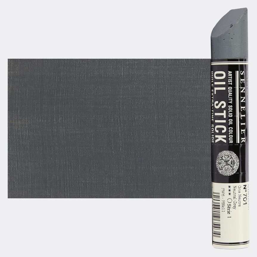 Neutral Grey, 38ml Sennelier Extra Fine Solid Oil Stick 