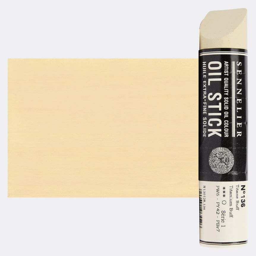 Titanium Buff, 96ml Sennelier Giant Solid Oil Stick 